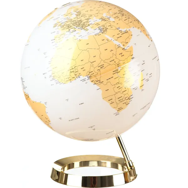 Jordglob Atmosphere Light and Colour Gold
